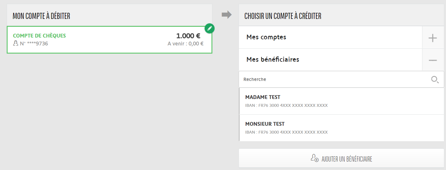 virement en ligne virement en ligne